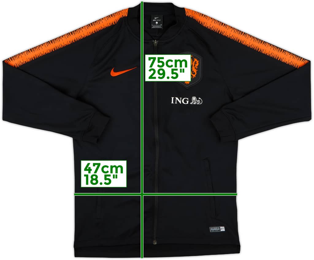 2018-19 Netherlands Nike Track Jacket - 10/10 - (S)