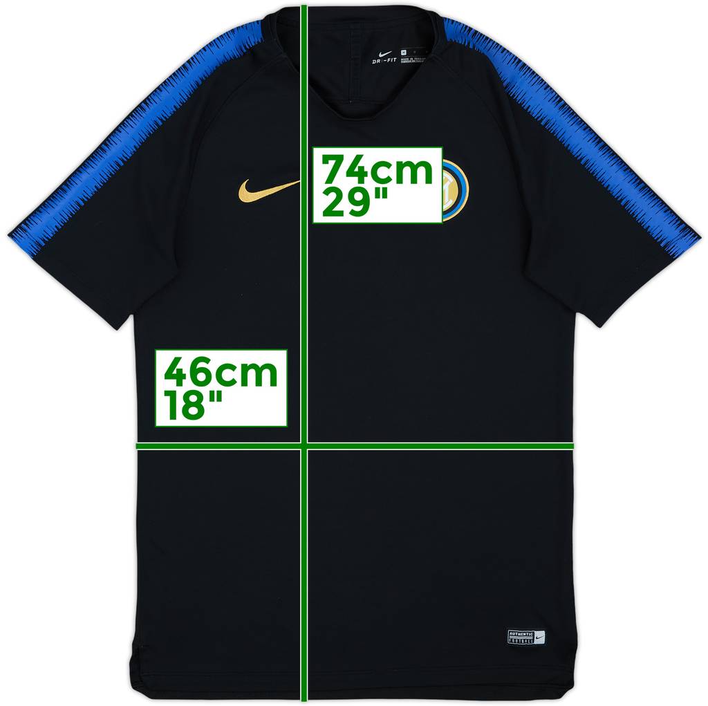 2018-19 Inter Milan Nike Training Shirt - 9/10 - (M)