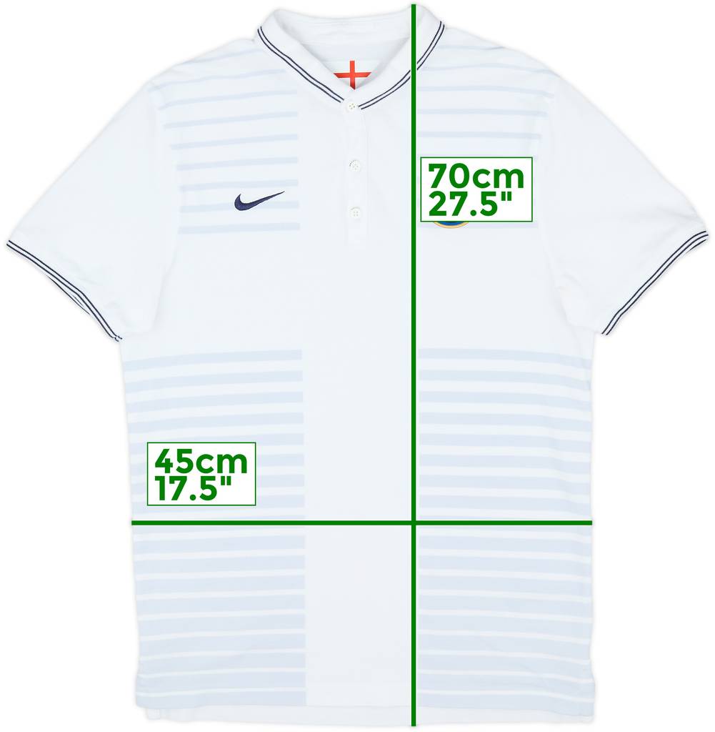 2014-15 Inter Milan Nike Polo Shirt - 10/10 - (M)