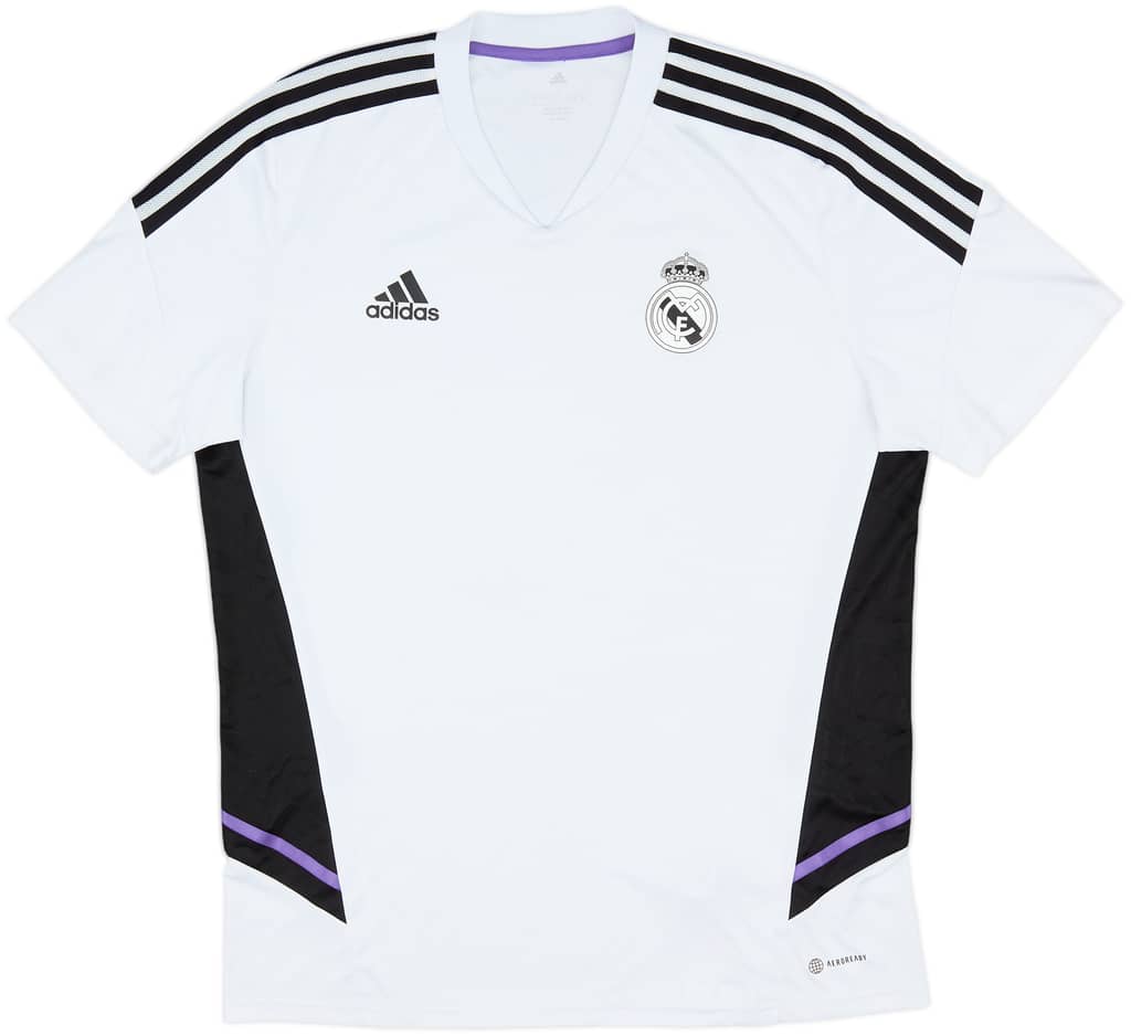 2022-23 Real Madrid adidas Training Shirt - 8/10 - (L)