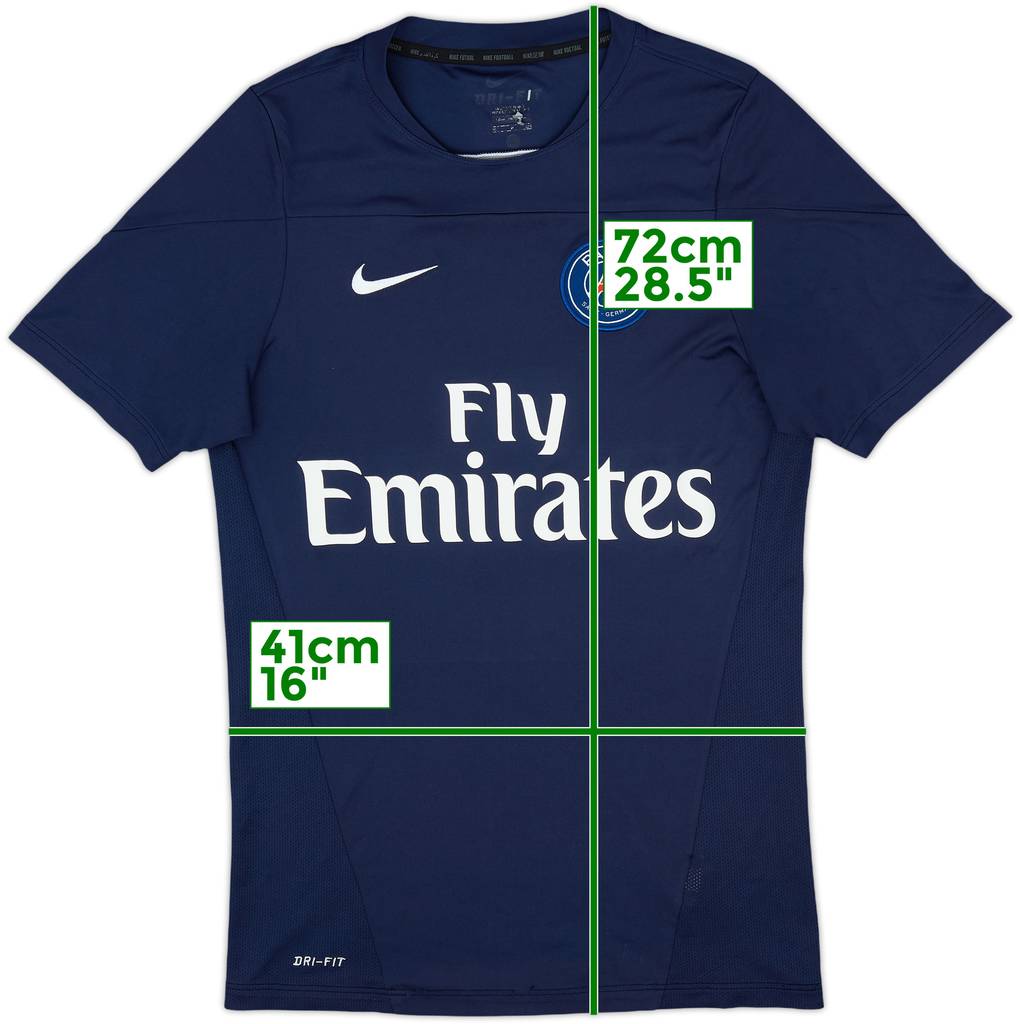 2013-14 Paris Saint-Germain Nike Training Shirt - 8/10 - (S)
