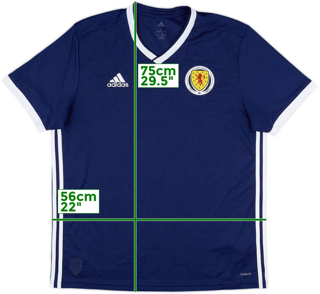 2017-19 Scotland Home Shirt - 9/10 - (L)