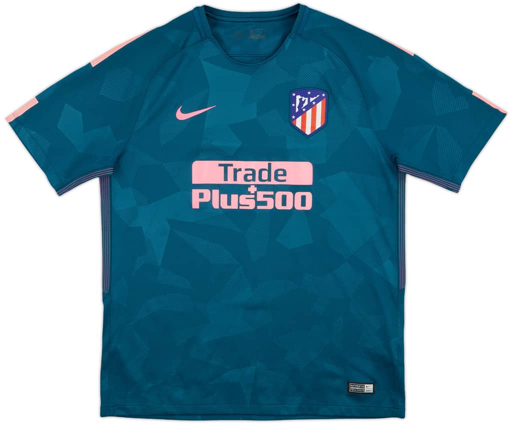 2017-18 Atletico Madrid Third Shirt - 9/10 - (L)