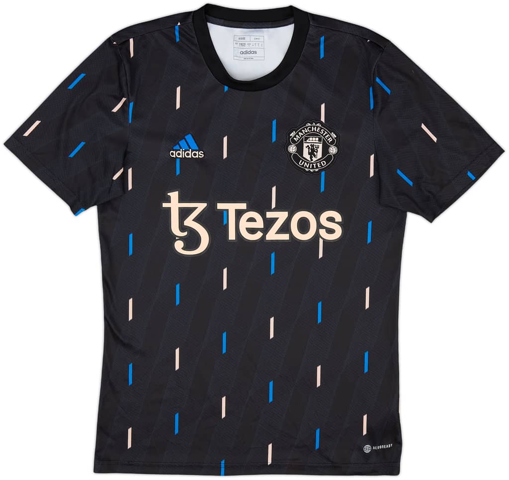 2022-23 Manchester United adidas Training Shirt - 8/10 - (S)
