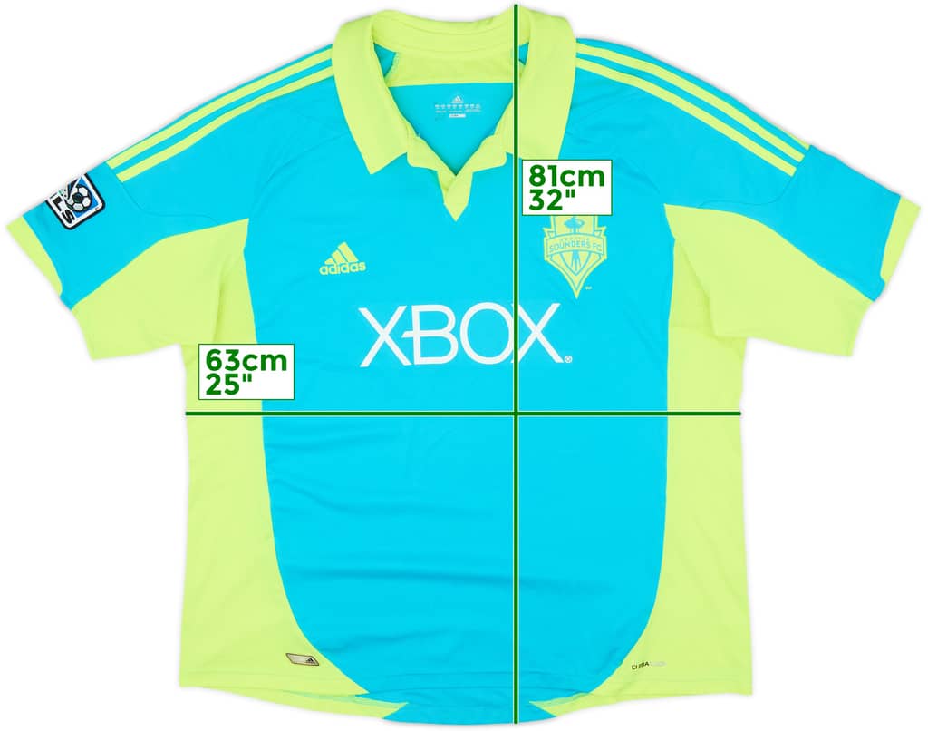 2012 Seattle Sounders Third Shirt - 8/10 - (XXL)