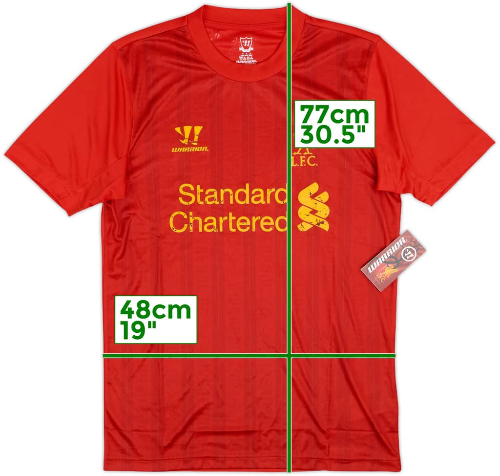 2013-14 Liverpool Warrior Training Shirt (S)