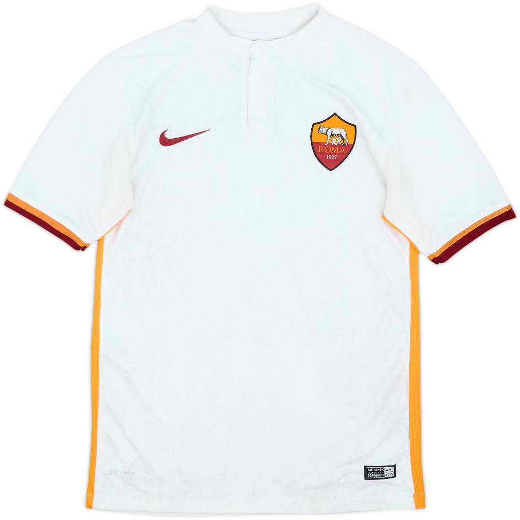 2015-16 Roma Away Shirt - 5/10 - (M)