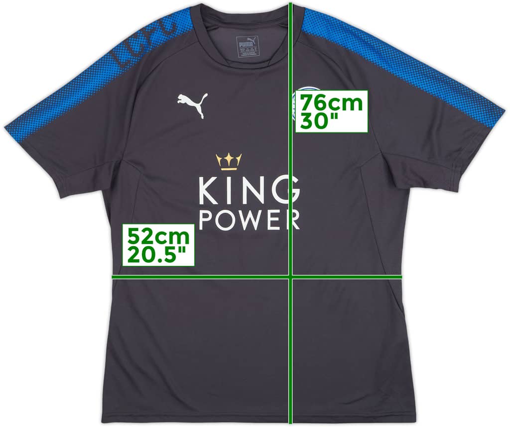2017-18 Leicester Puma Training Shirt - 9/10 - (XL)