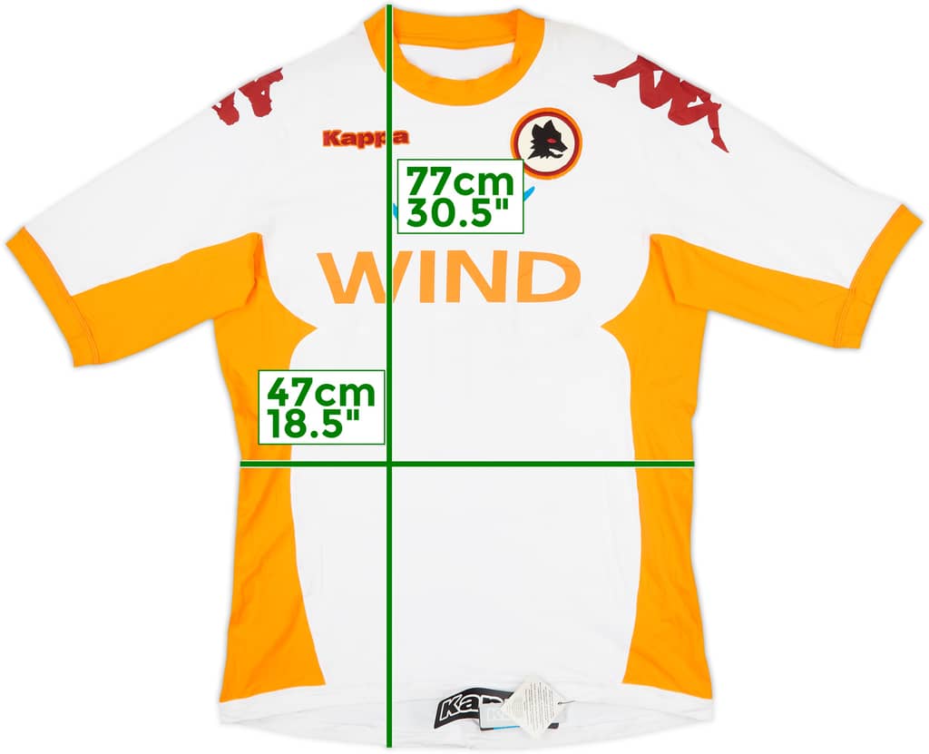 2010-11 Roma Away Shirt (XL)
