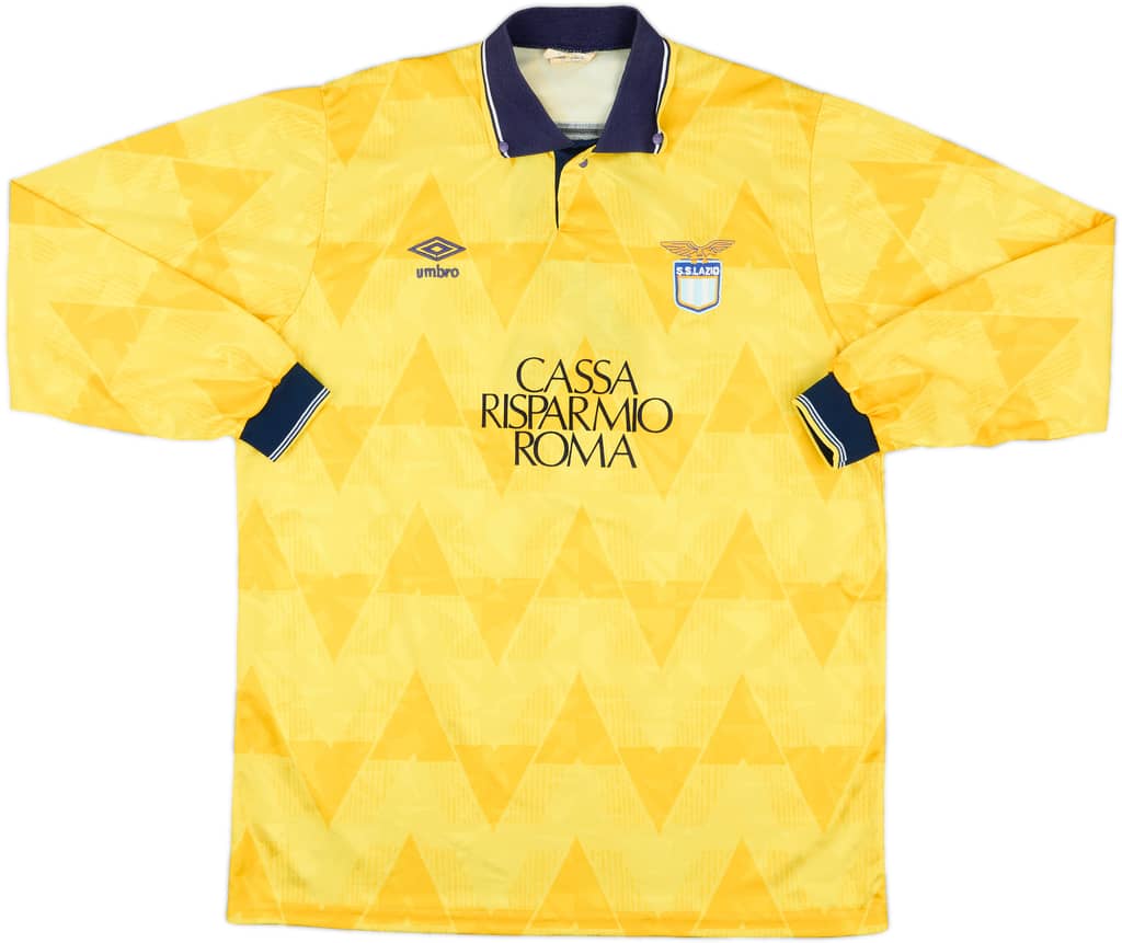 1989-90 Lazio Match Issue Away L/S Shirt #2
