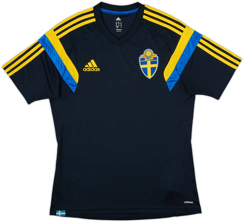 2013-14 Sweden adidas Training Shirt - 9/10 - (M)