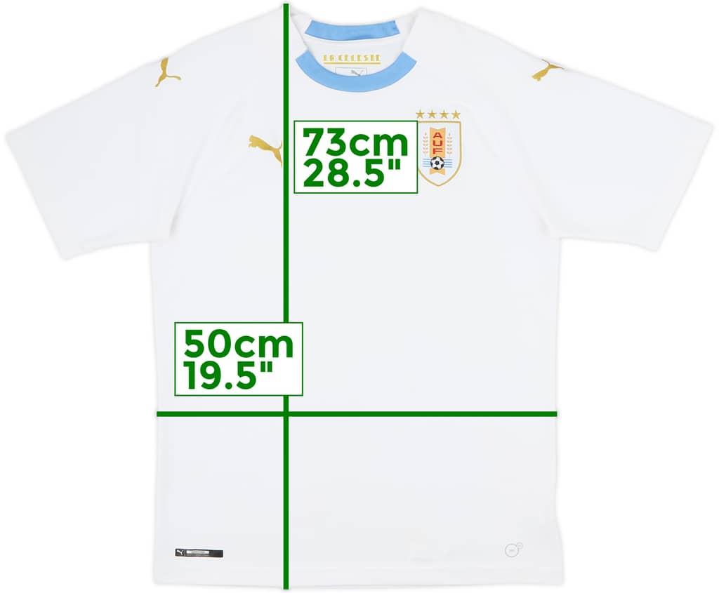 2018-19 Uruguay Away Shirt - 8/10 - (M)