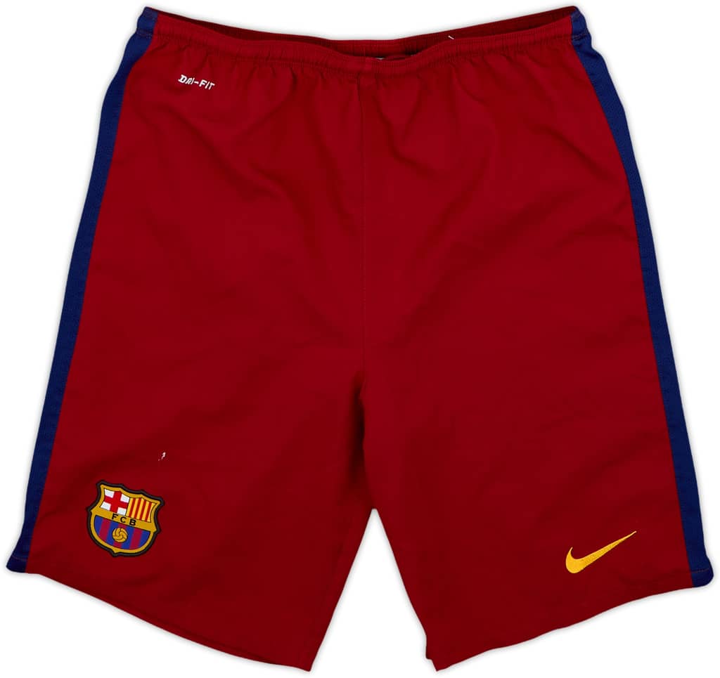 2015-16 Barcelona Home Shorts - 8/10 - (13-15 Years)