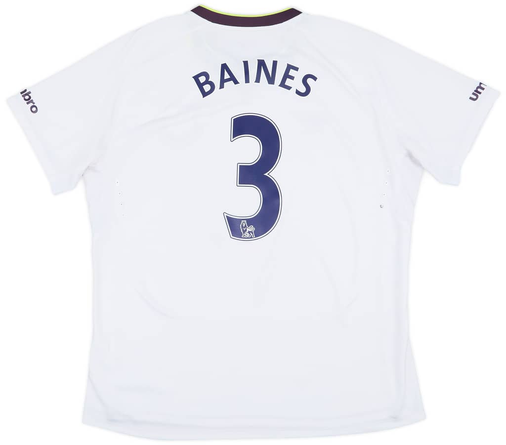 2014-15 Everton Third Shirt Baines #3 - 5/10 - (XL)