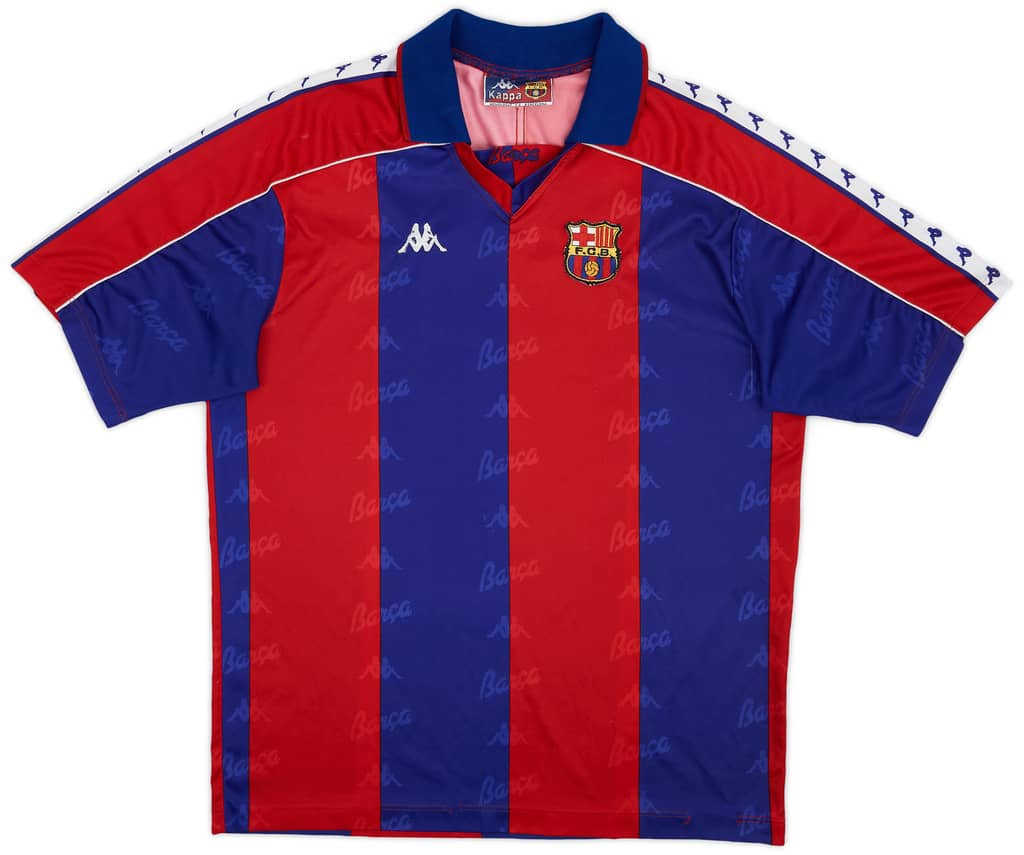 1992-95 Barcelona Home Shirt - 8/10 - (XL)