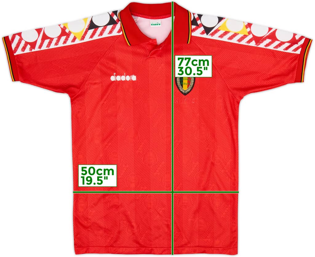 1994-96 Belgium Home Shirt - 7/10 - (M)