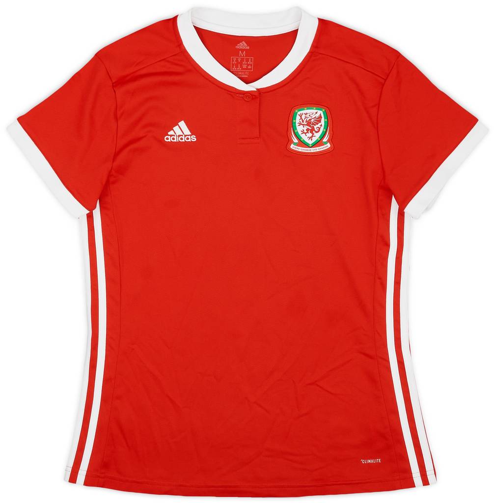 2018-19 Wales Home Shirt - 8/10 - (Women's M)