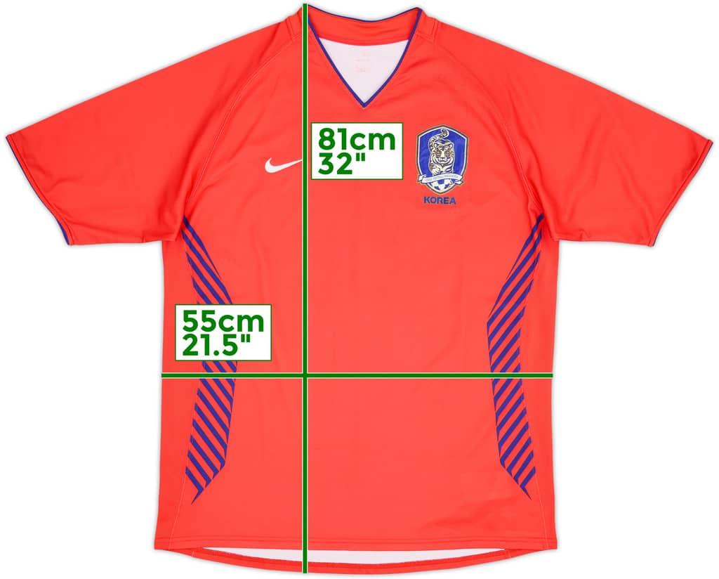 2006-08 South Korea Home Shirt - 5/10 - (XL)