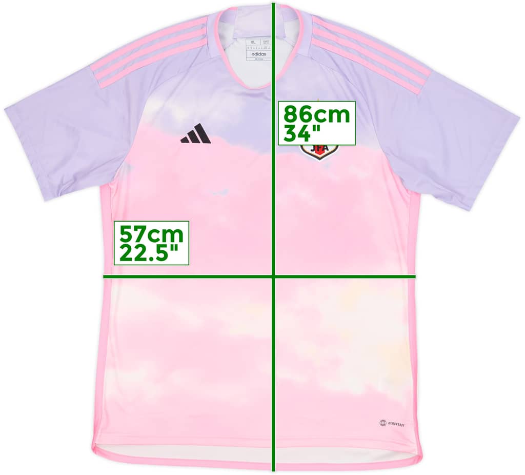 2023-24 Japan Women's Away Shirt - 8/10 - (Men's XL)