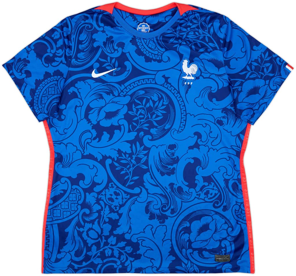 2022-23 France Women's Home Shirt - 9/10 - (Women's XL)