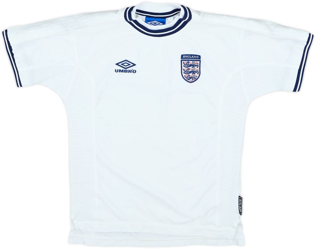 1999-01 England Home Shirt - 8/10 - (L.Boys)