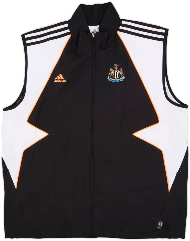 2007-08 Newcastle adidas Track Vest - 6/10 - (XL)