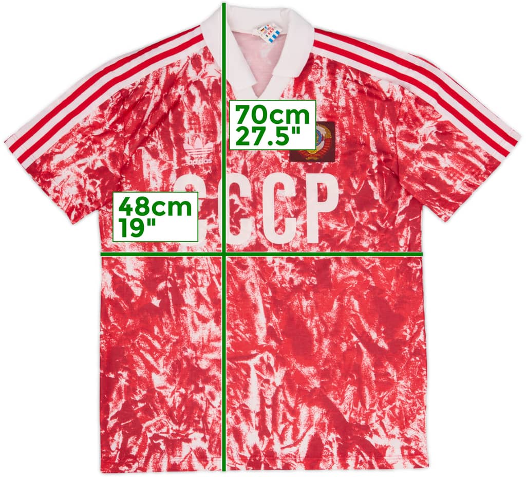 1989-91 Soviet Union Home Shirt - 9/10 - (L)