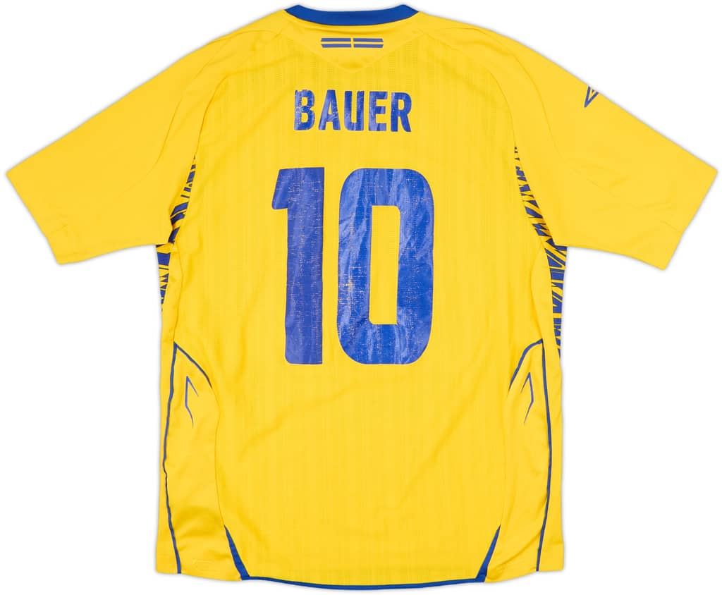 2007-09 Sweden Home Shirt Bauer #10 - 6/10 - (M)