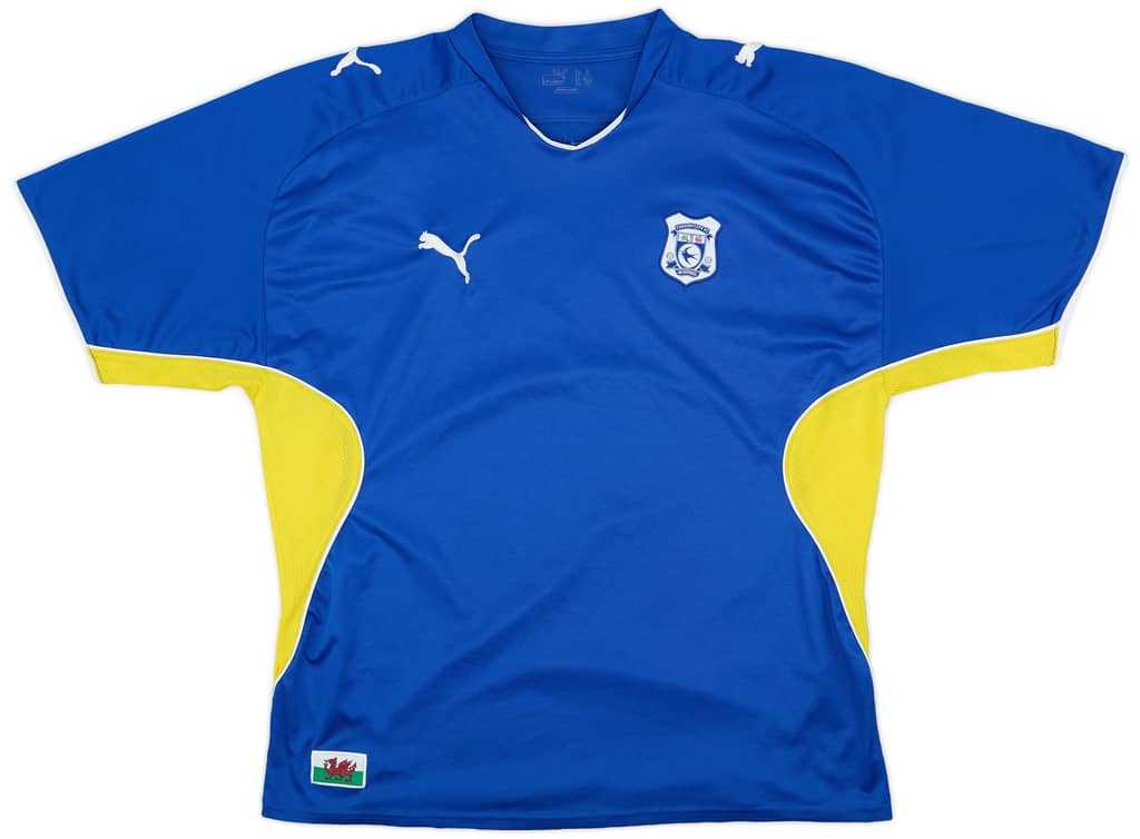 2009-10 Cardiff Home Shirt - 8/10 - (L)