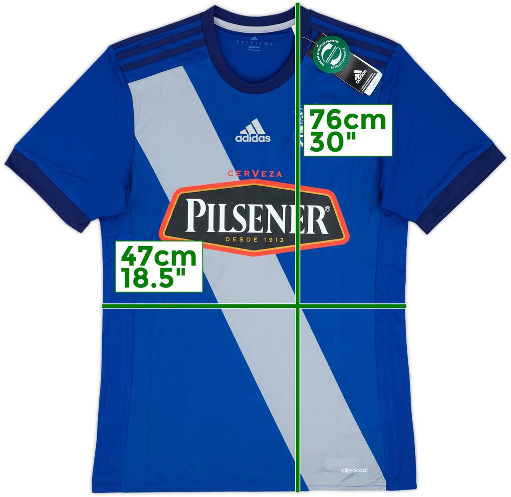 2017 Emelec Home Shirt (S)