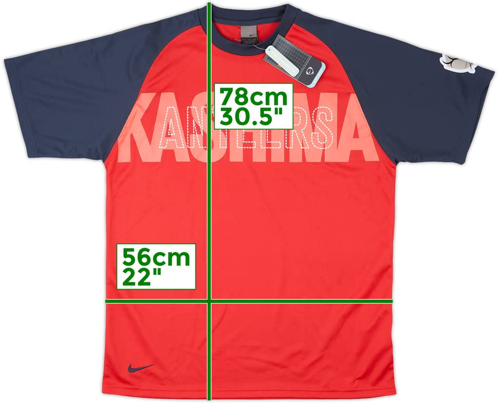 2004-05 Kashima Antlers Nike Cotton Tee (XL)
