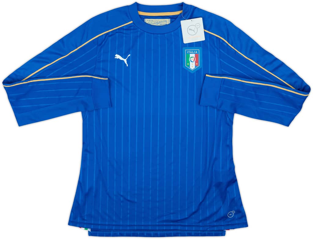 2016-17 Italy Home L/S Shirt (Women's L)