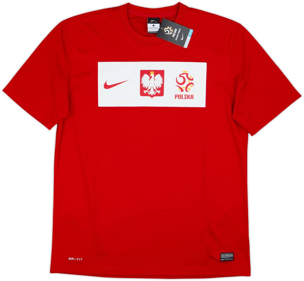 Camiseta de visitante básica de Poland 2012-13 (L)