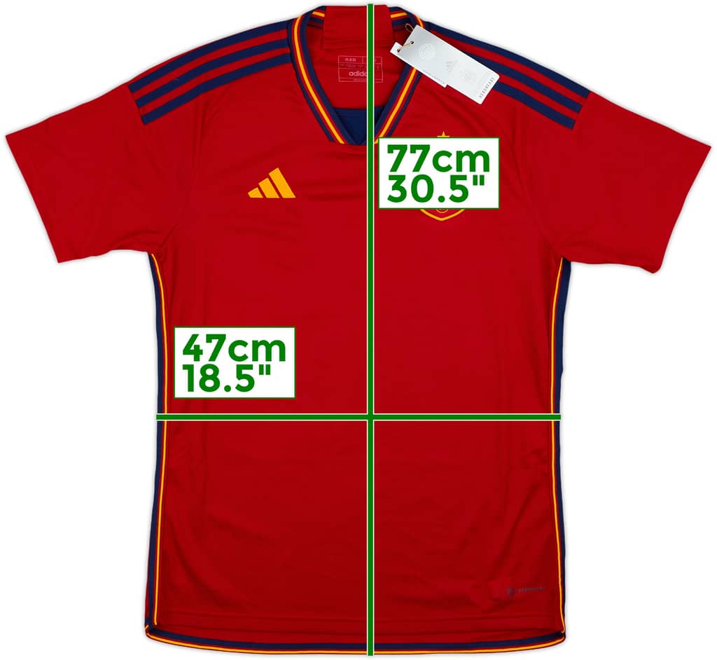 2022-23 Spain Home Shirt (M)
