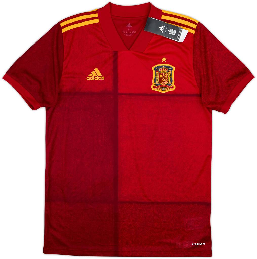 2020-21 Spain Home Shirt (M)