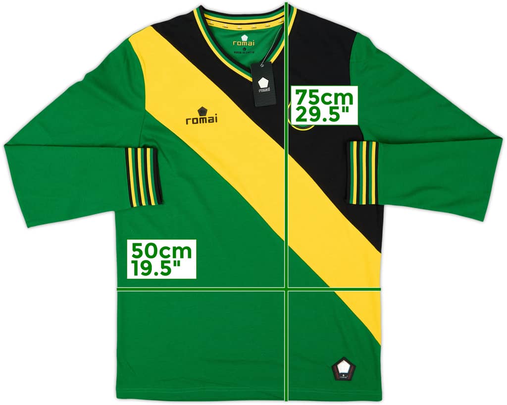 2016-17 Jamaica Romai Training L/S Shirt (L)