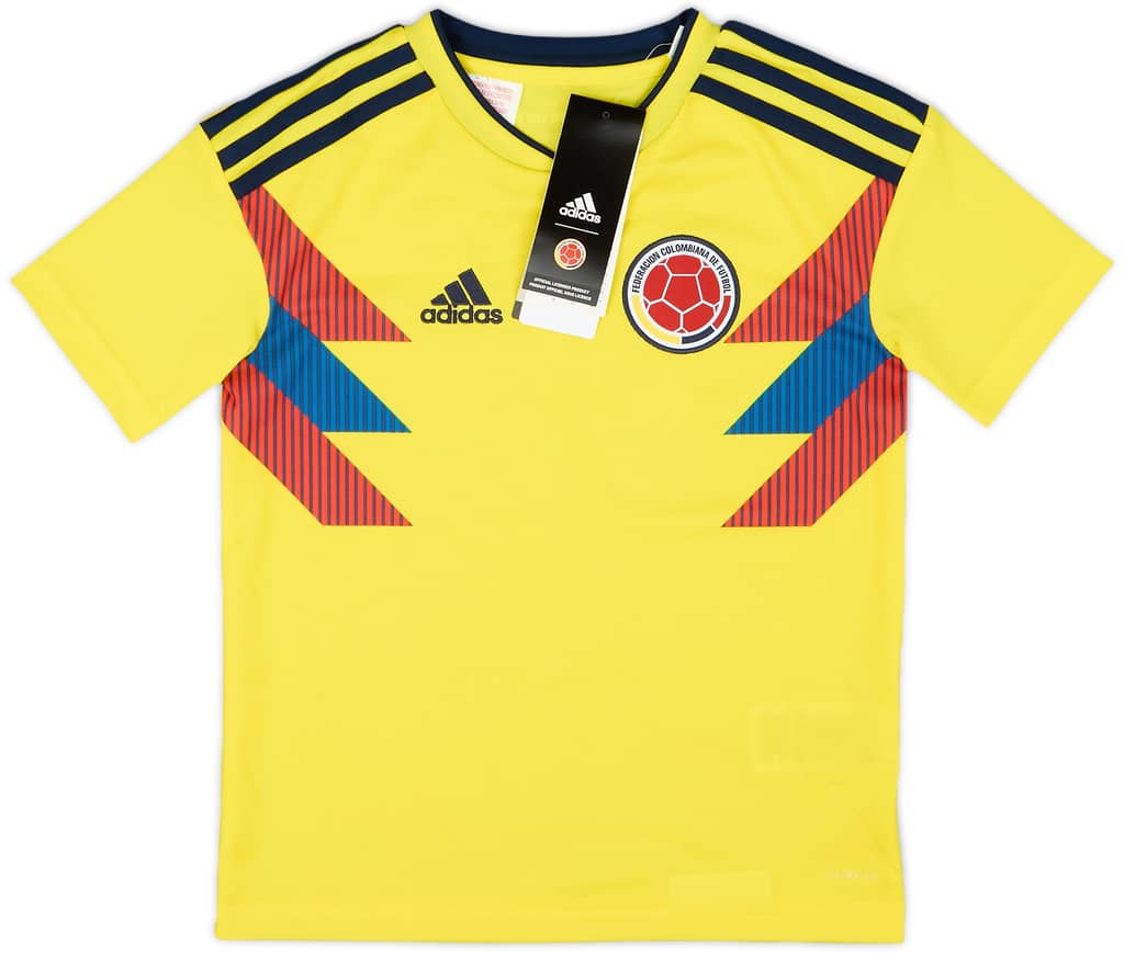 2018-19 Colombia Home Shirt (7-8 Years)