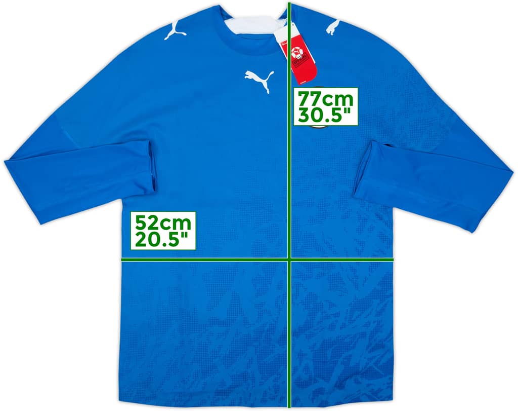 Camiseta de visitante de manga larga versión jugador de Paraguay 2006-07 (L)