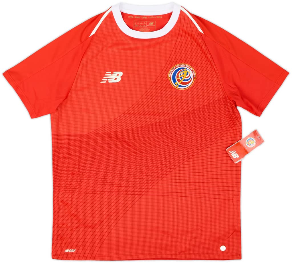 2018-19 Costa Rica Home Shirt (S)
