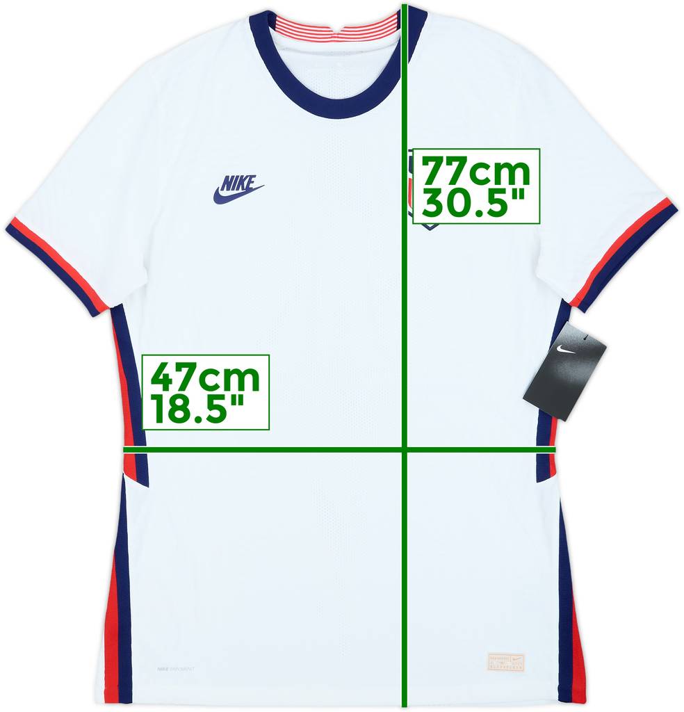 2020-21 USA Player Issue Home Shirt (L)