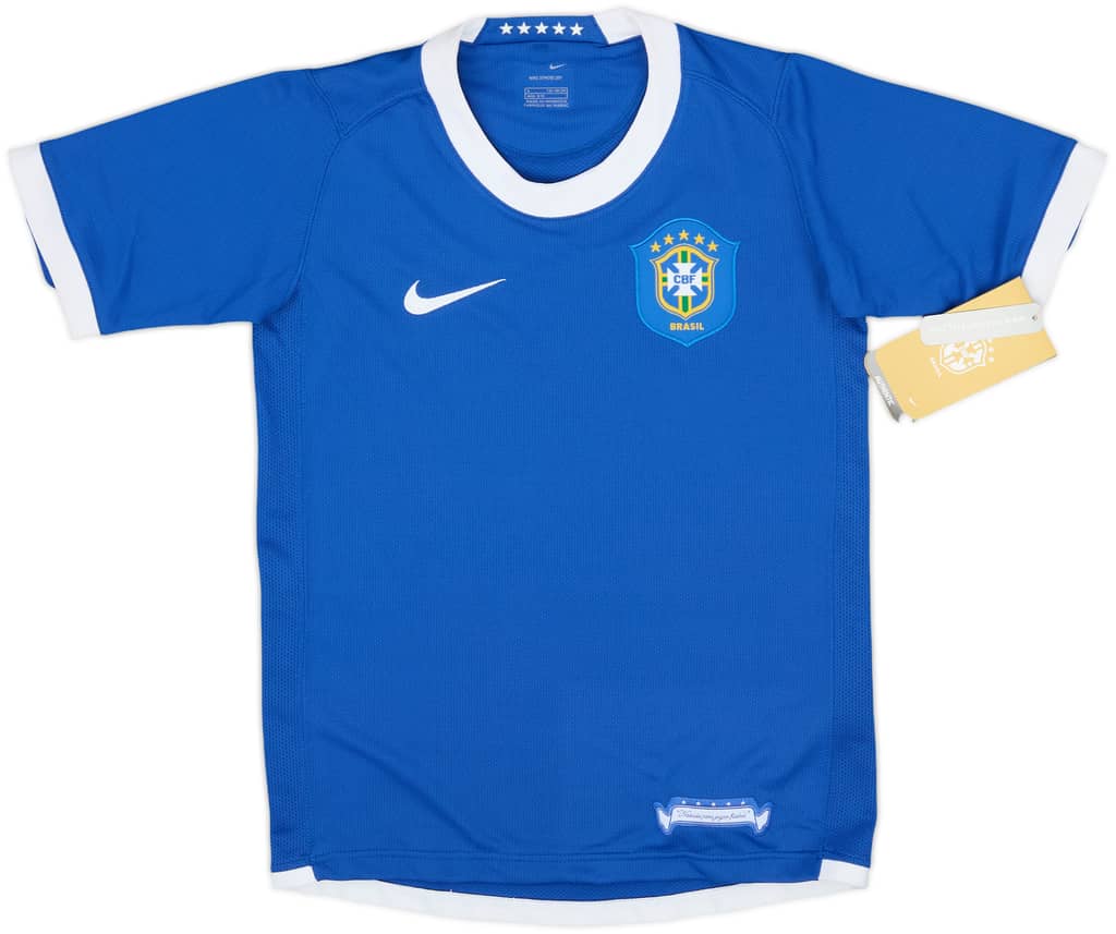 2006-07 Brazil Away Shirt (S.Boys)