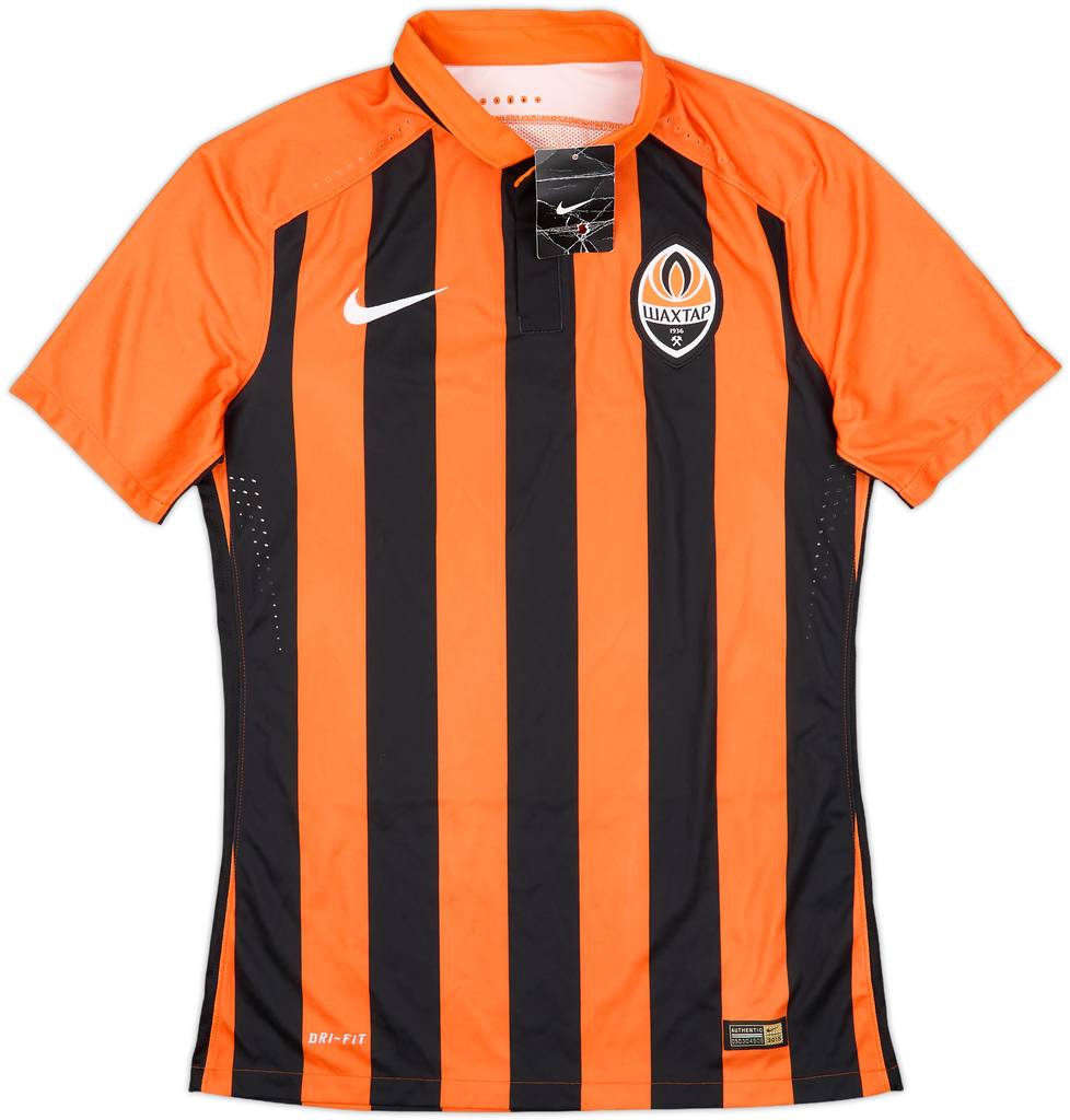 2015-17 Shakhtar Donetsk Player Issue Home Shirt (M)