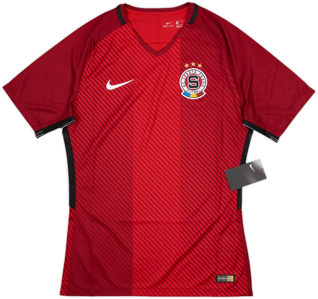 2017-18 Sparta Prague Player Issue Home Shirt (M)