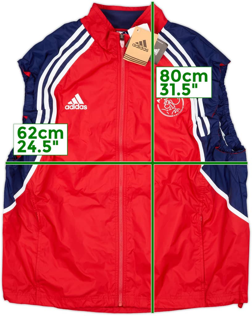 2000-01 Ajax adidas Gilet (XL)