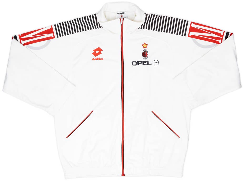 1995-96 AC Milan Lotto Track Jacket - 7/10 - (XL)