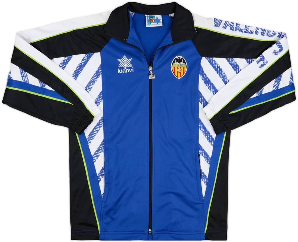 1996-97 Valencia Luanvi Track Jacket - 9/10 - (M)