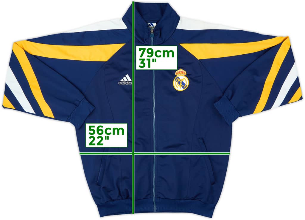 1998-99 Real Madrid adidas Track Jacket - 8/10 - (M/L)