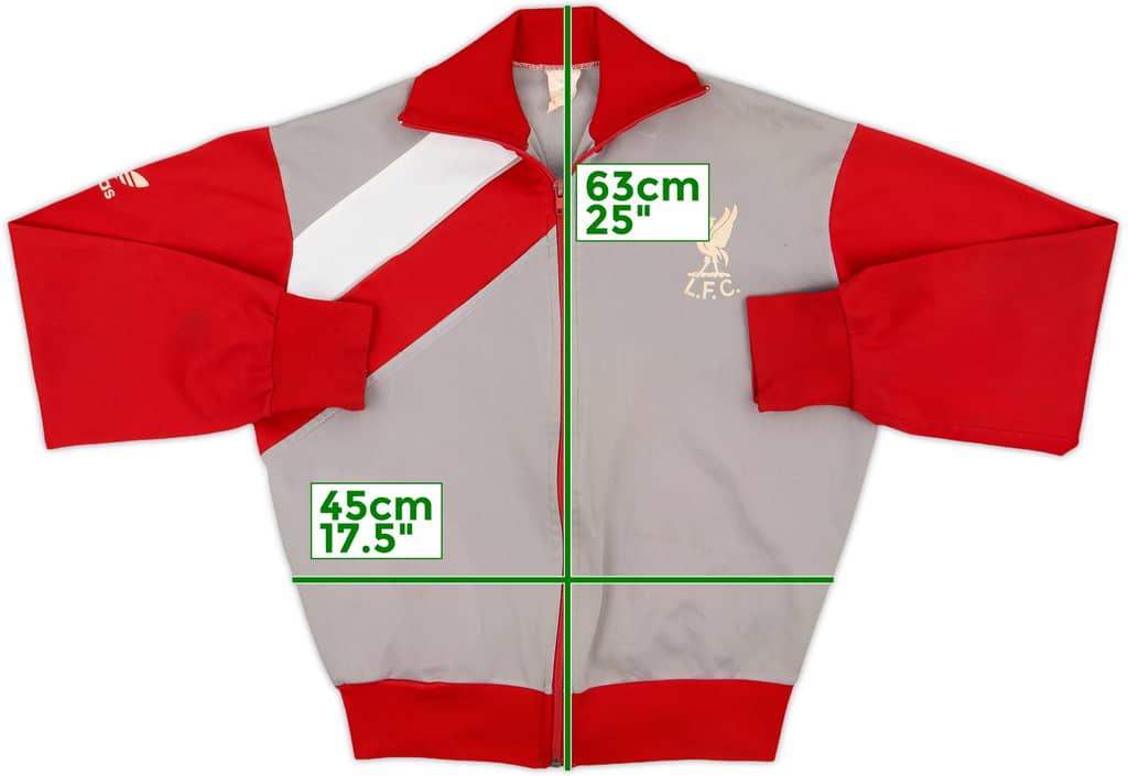 1986-87 Liverpool adidas Track Jacket - 8/10 - (XS)