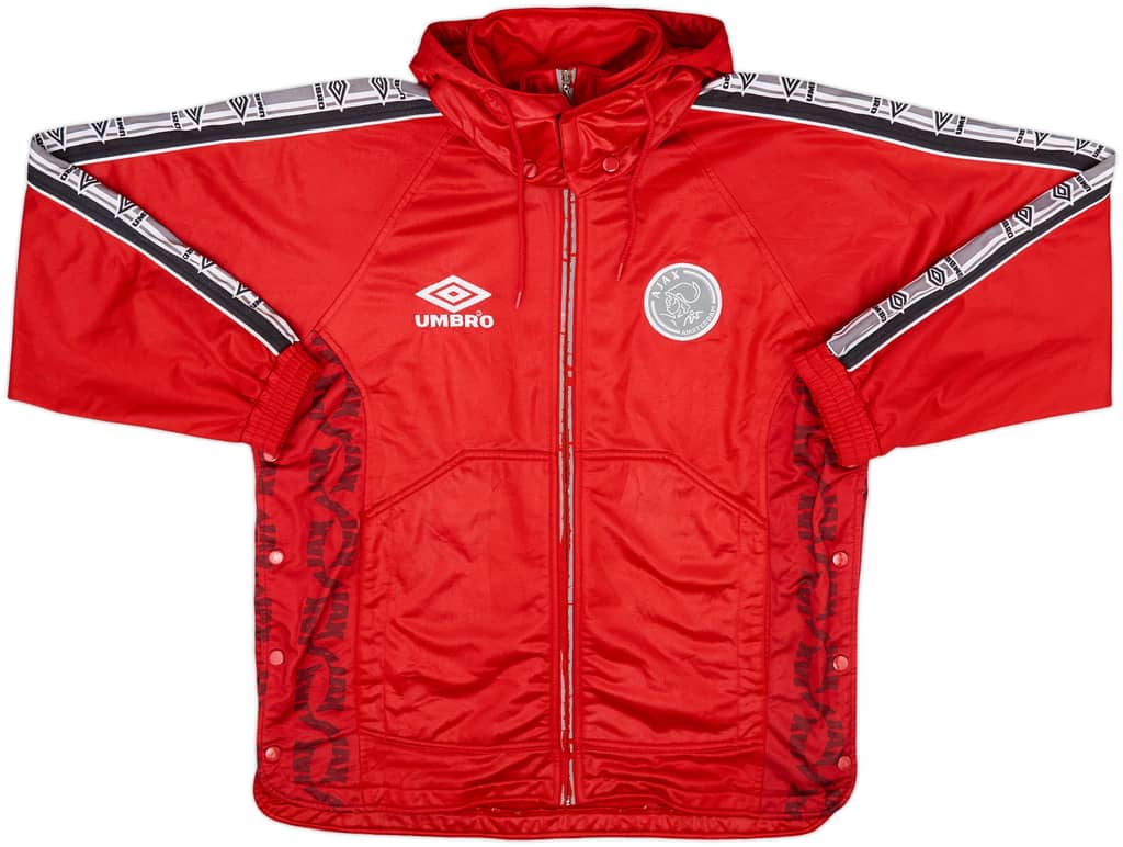 1997-98 Ajax Umbro Hooded Track Jacket - 6/10 - (S)