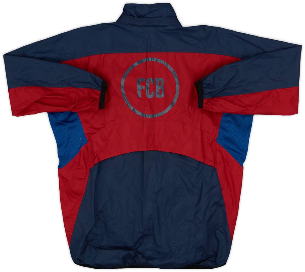 2000-01 Barcelona Nike Rain Jacket - 8/10 - (M.Boys)